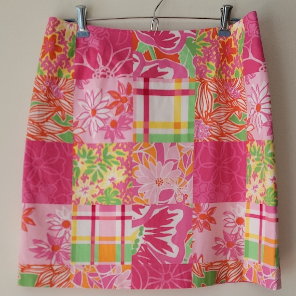 Lilly Pulitzer Pink Pencil Skirt Resort Wear